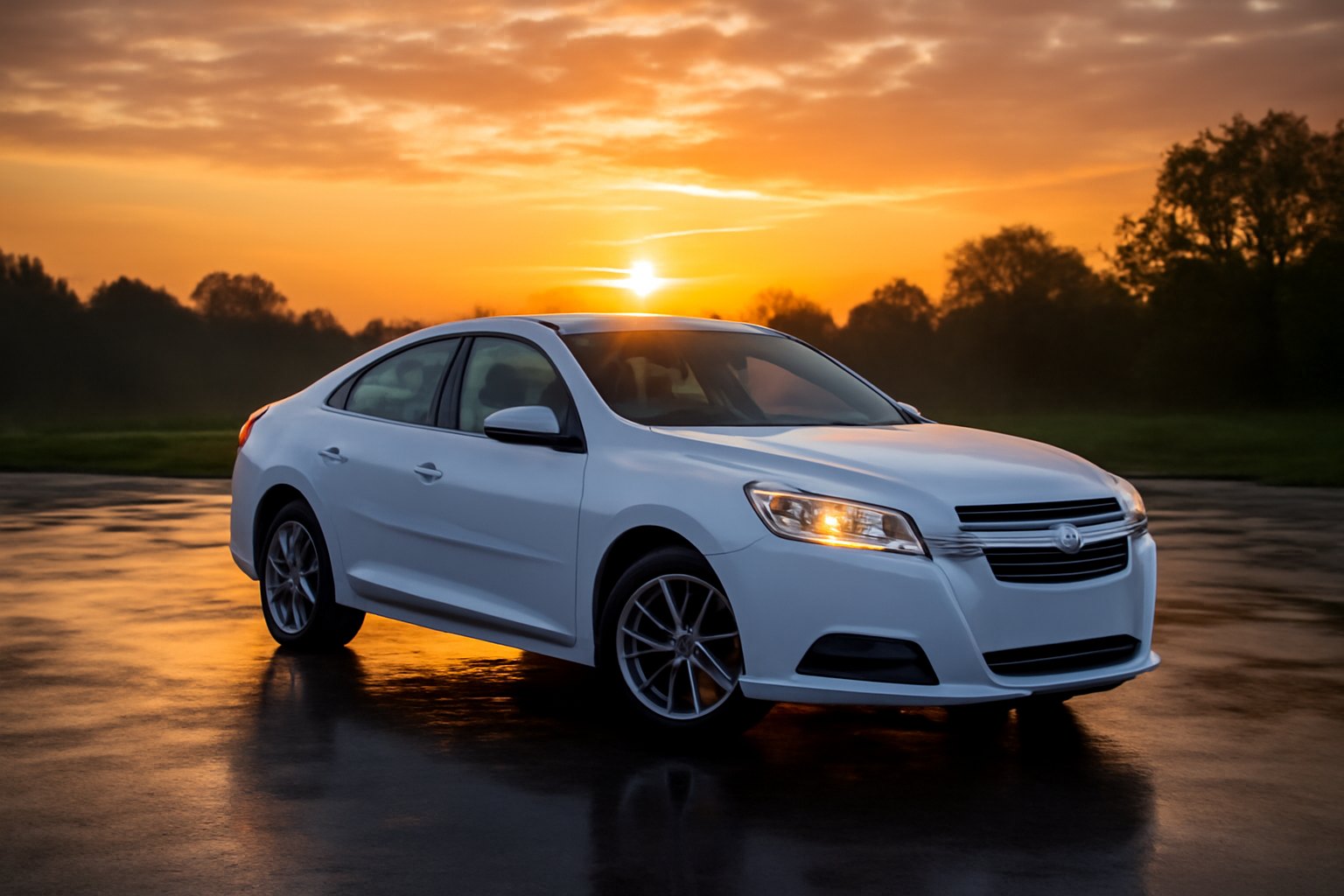 2013 Chevy Malibu interior