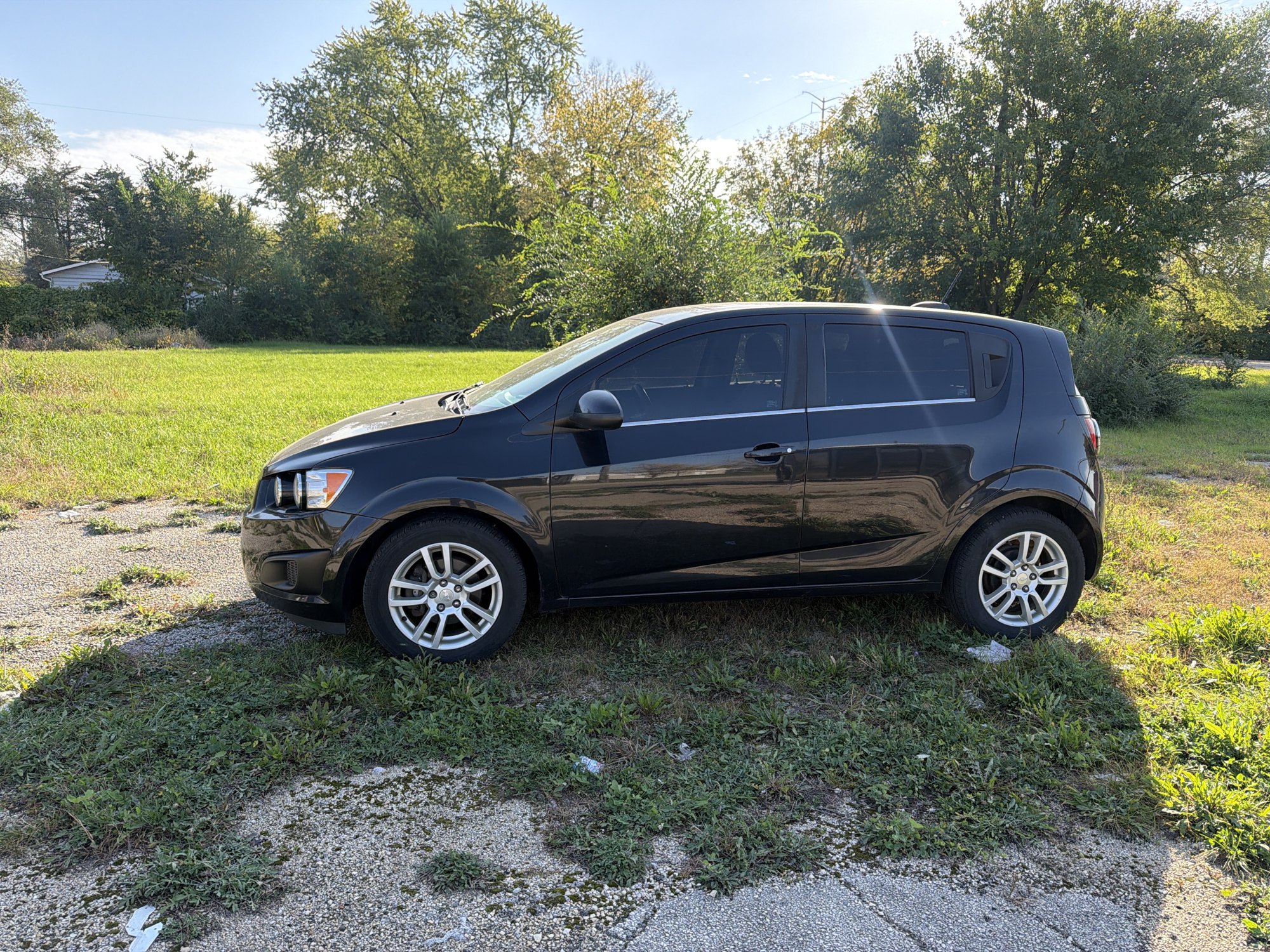 2015 Chevy Sonic exterior